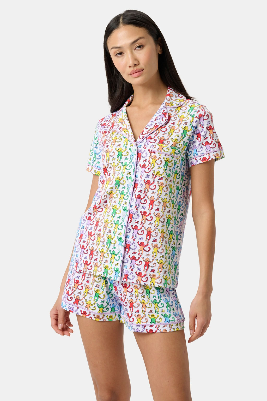 Disco Monkey Polo Pajamas