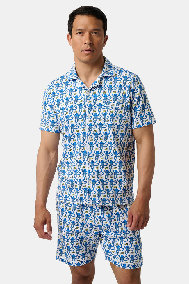 Mens Monkey Louie Pajamas Main Image