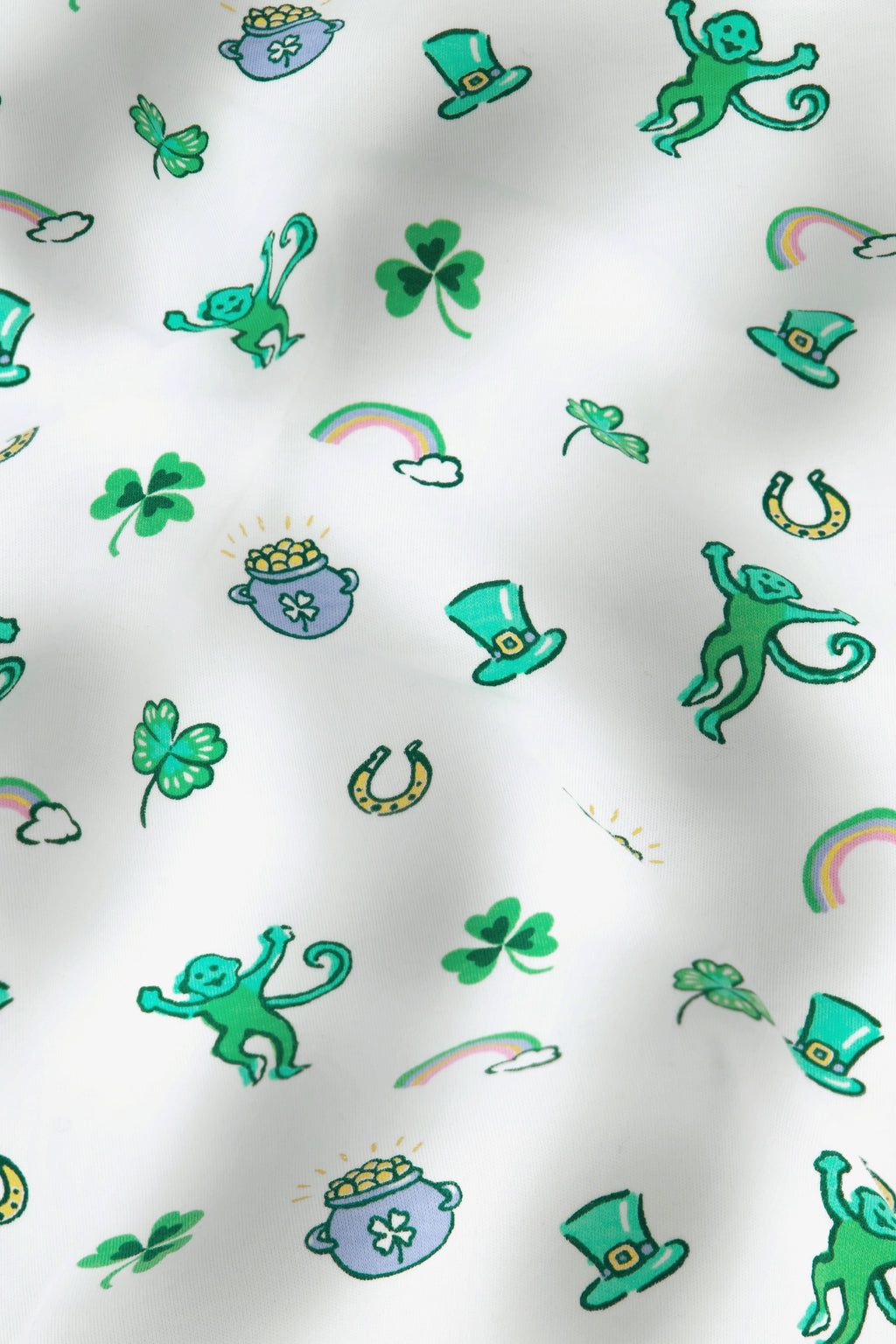 Luck O' the Monkey Polo Pajamas
