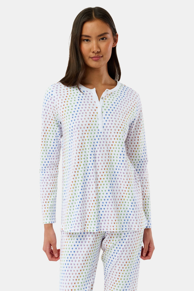 Disco Hearts Pajamas Main Image