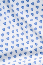 Hearts Long Sleeve Polo Pajamas