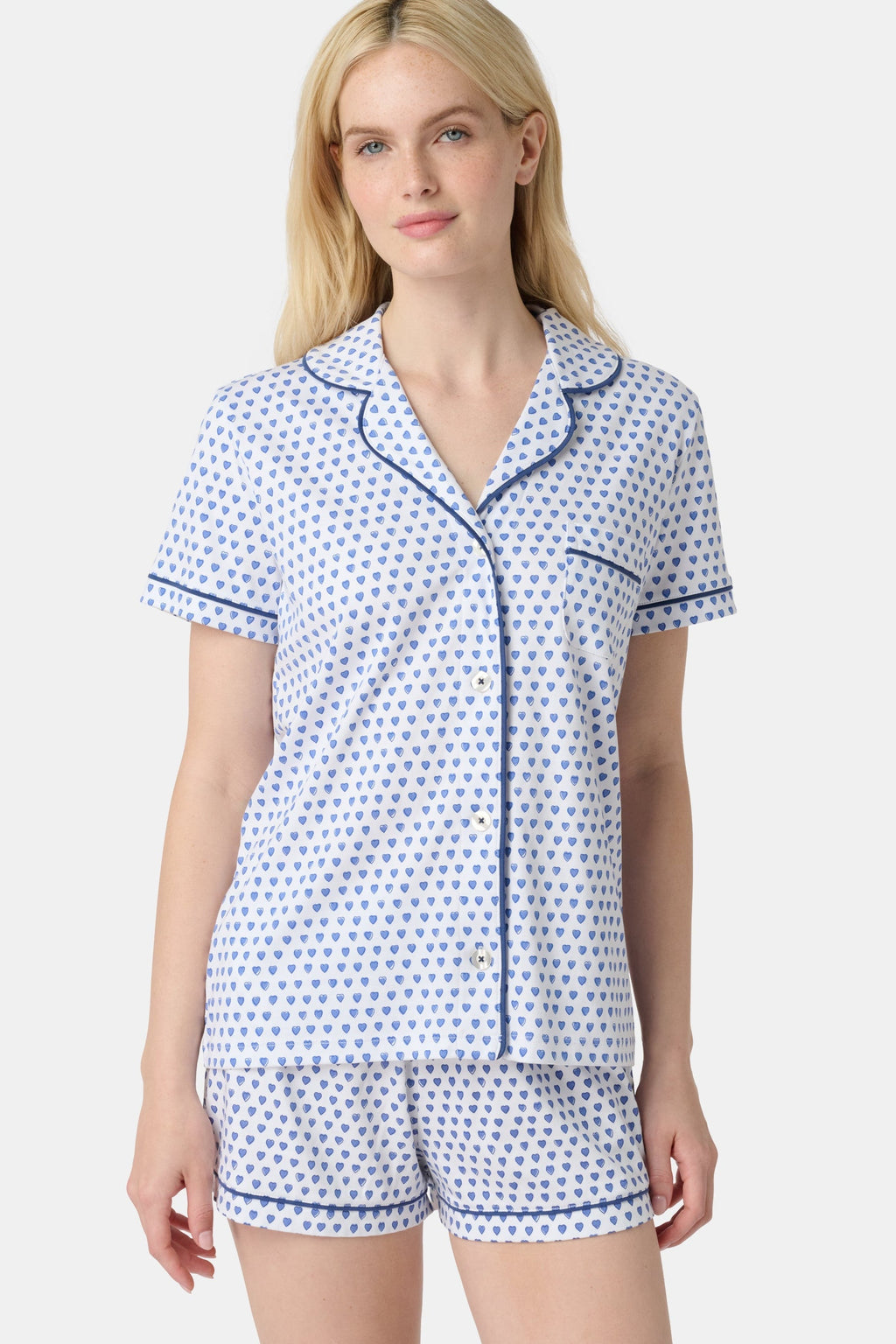 Hearts Polo Pajamas