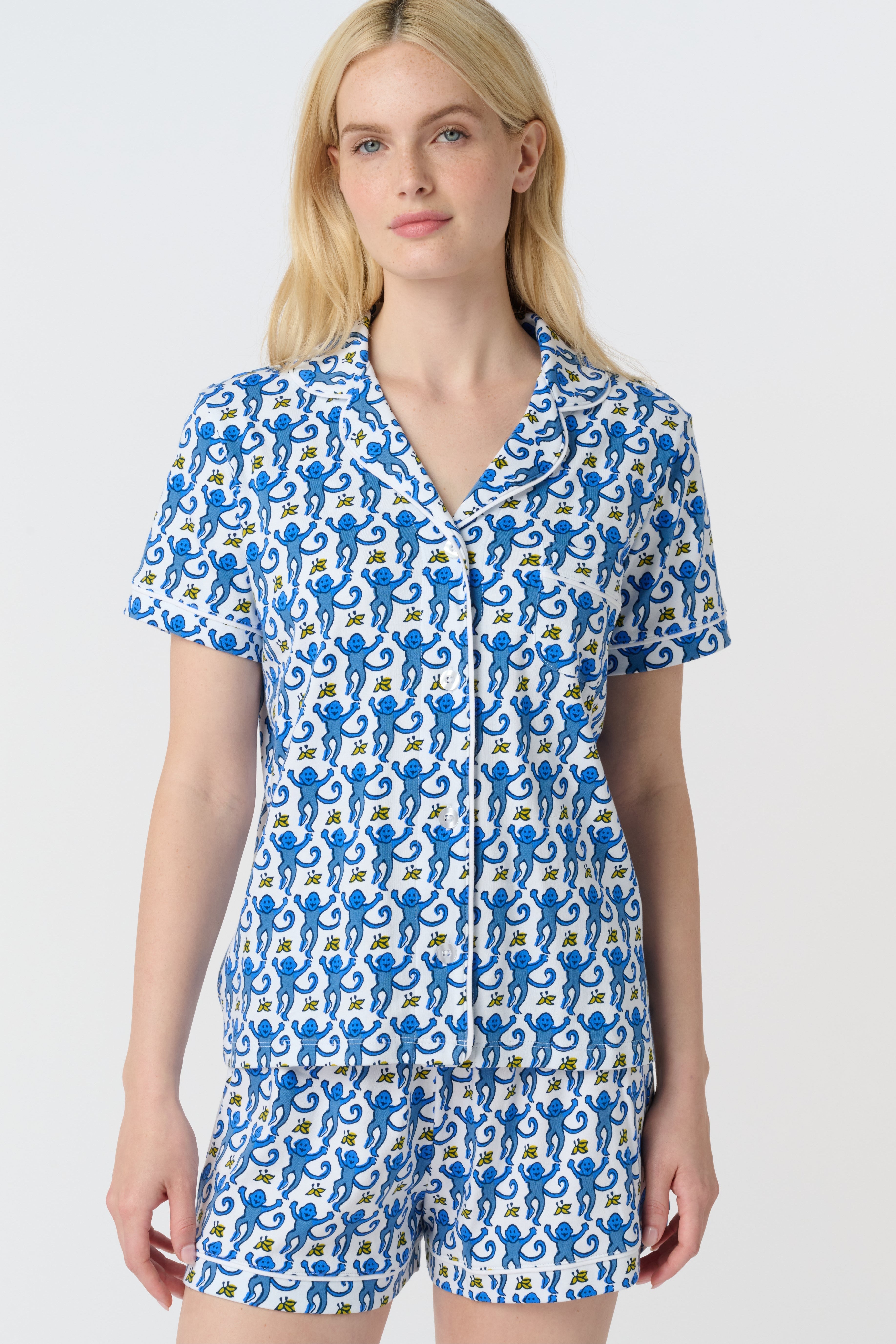 Monkey Polo Pajamas