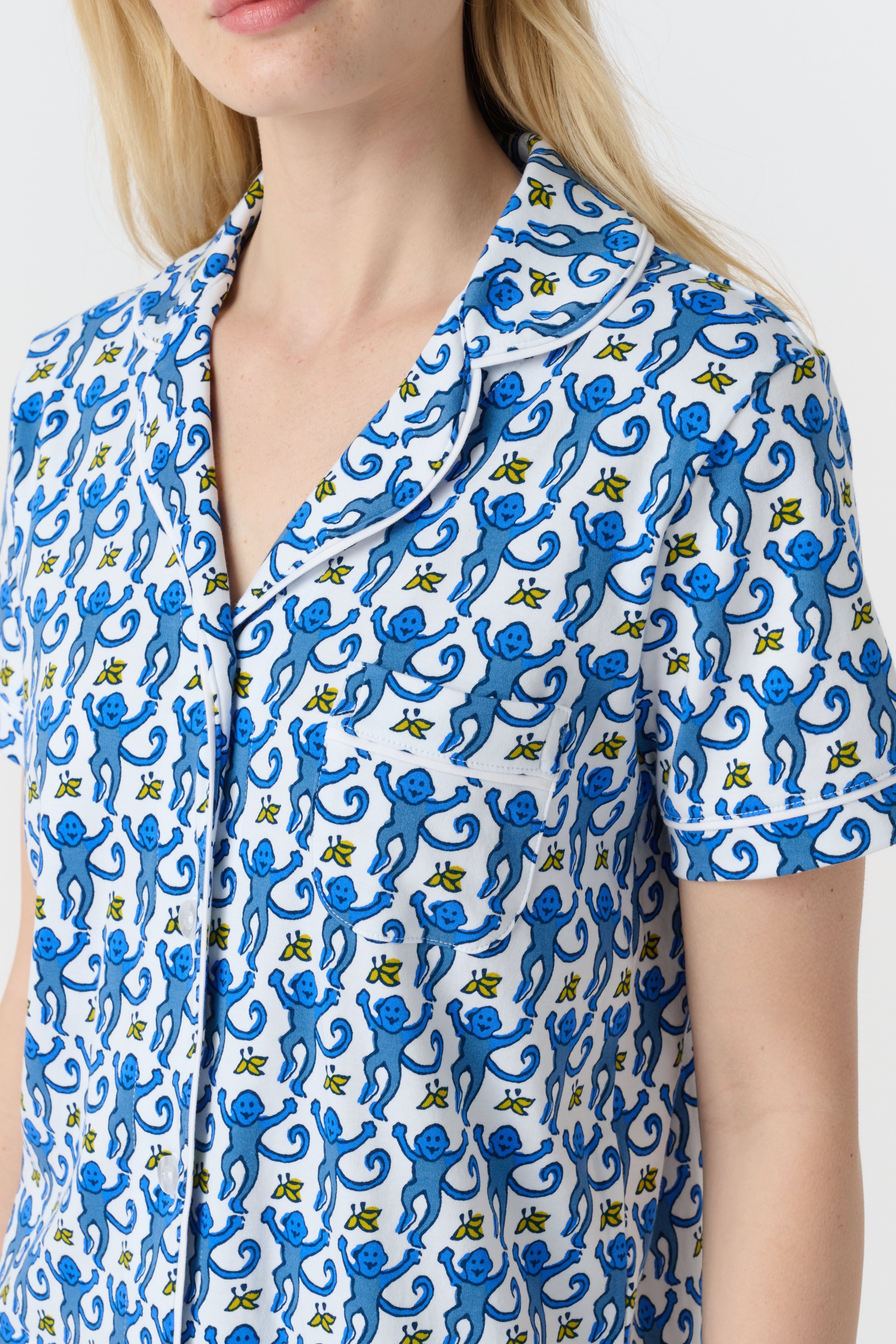 Monkey Polo Pajamas