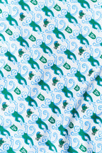 Green Wave Lovely Monkey Pajamas