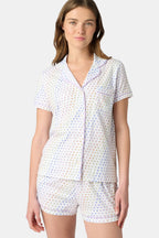 Disco Hearts Polo Pajamas