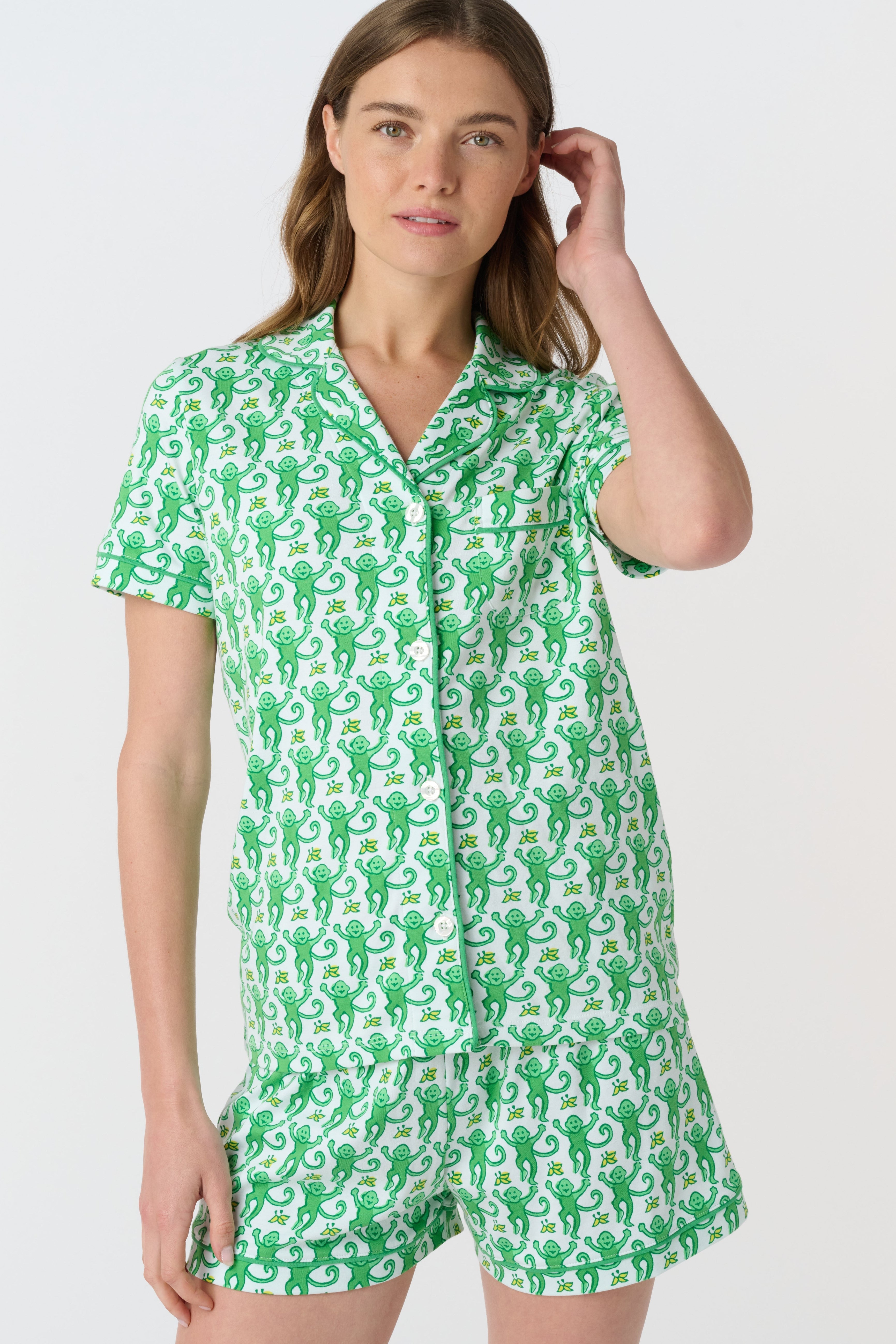 Monkey Polo Pajamas