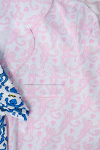 Lovely Monkey Long Sleeve Polo Pajamas
