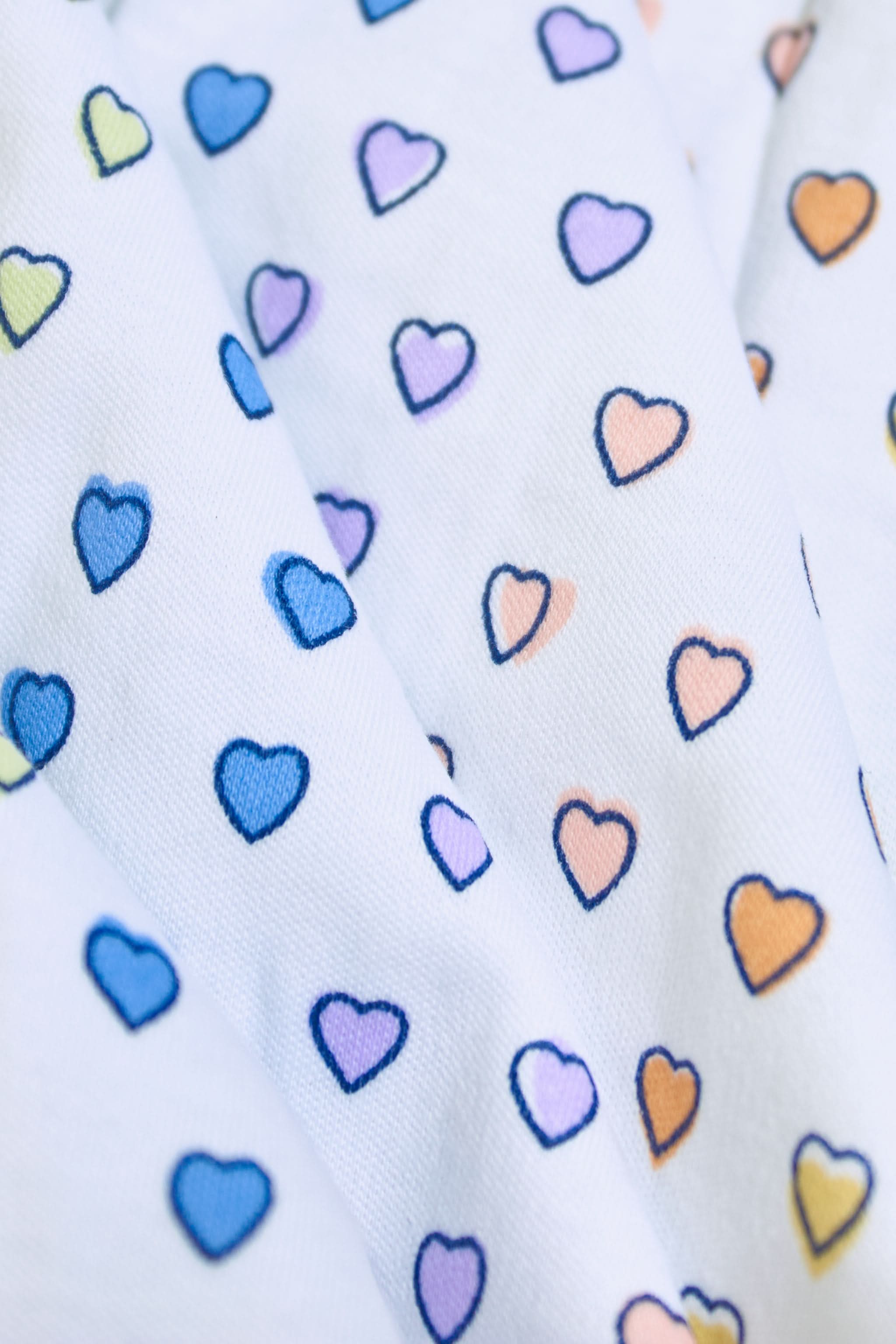 Disco Hearts Polo Pajamas